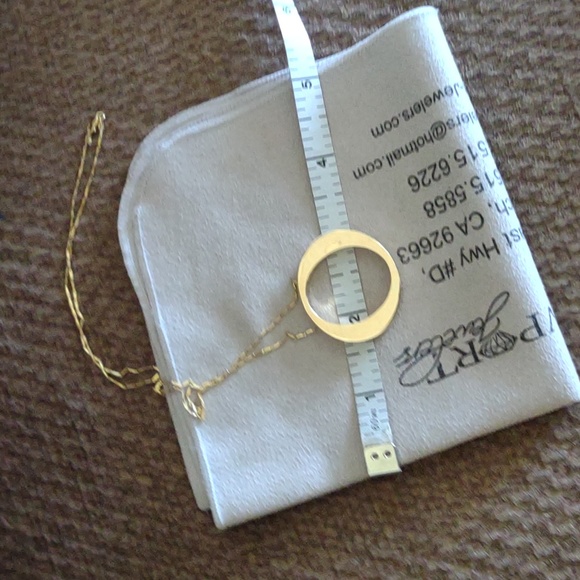 18K RARE..Authentic ❤️🩹ROBERTO COIN 18K SOLID Yellow GOLD PENDANT LARGE SIZE - Picture 5 of 7